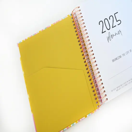 2025 Planner - Horizontal Layout, Spiral Bound - "Stars & Stripes" (#110) {4}