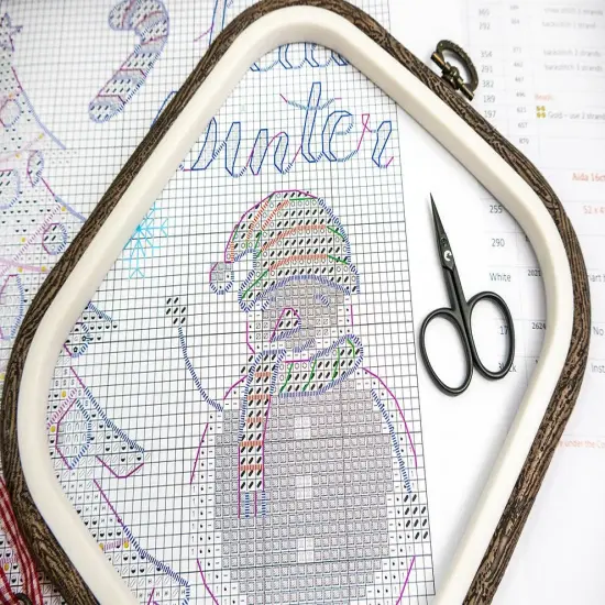 Christmas Sampler L9928 Counted Cross Stitch Kit {5}