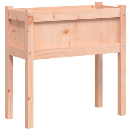 vidaXL Garden Planter with Legs 27.6"x12.2"x27.6" Solid Wood Douglas {2}