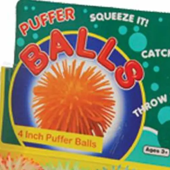 Glow In Dark Puffer Balls 4 In Include 12 Units {3}