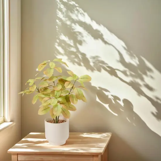 18" Fall Artificial Eucalyptus Plant {2}