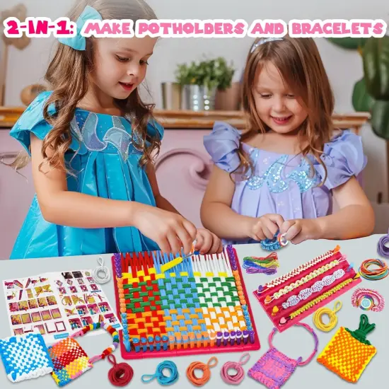 Weaving Loom Kit Toys, DIY Art and Crafts for Adults {2}