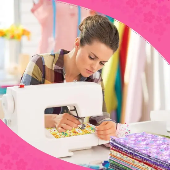 200 Pcs 10 x 10 Inch Cotton Pre-Cut Fabric Squares for Quilting {3}