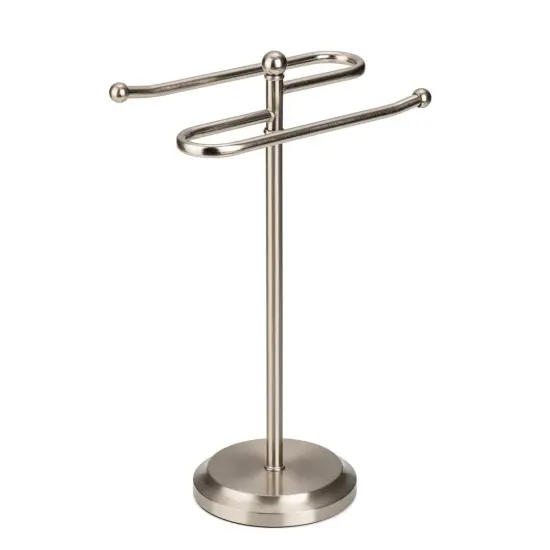 New Classical S Design Fingertip Towel Holder Gold {3}