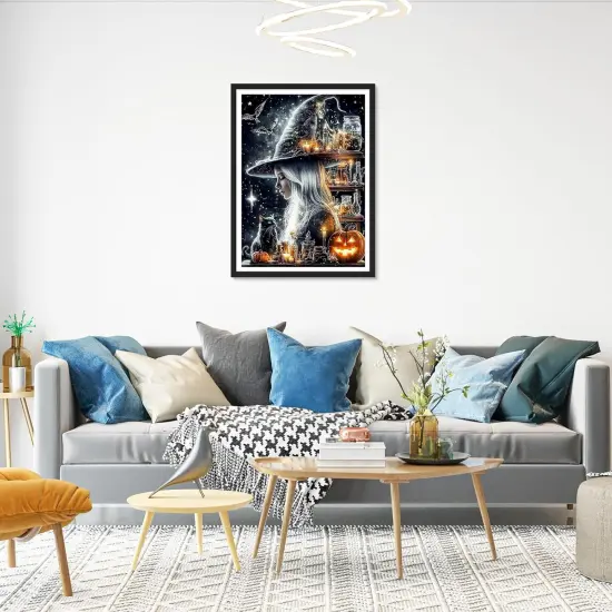 12x16 Inch - Halloween Retro Witch Diamond Painting Kits for Adults {2}