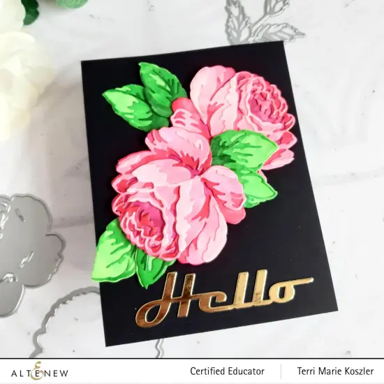 Craft-A-Flower: Antique Rose Layering Die Set {6}