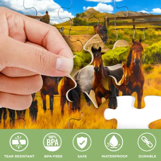 100 Pcs Dementia Puzzles for Elderly | 3 Alzheimers with Animals {4}