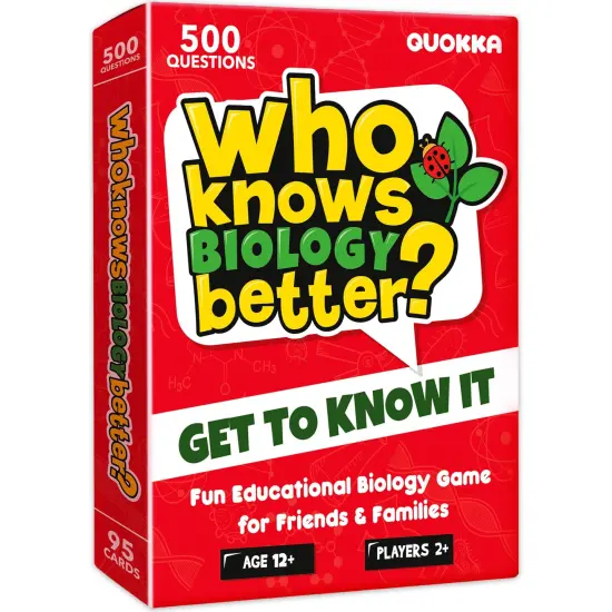 Trivia Game Who Knows Biology Better? for Kids & Family {1}
