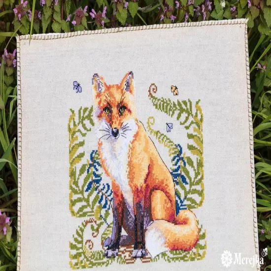 The Fox K-144A Counted Cross-Stitch Kit {3}