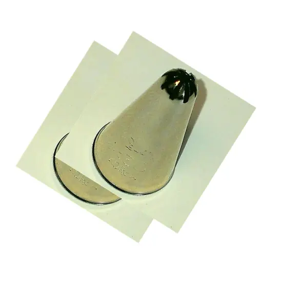 Ateco Closed Star Decorating Tip for Perfect Star Shaped Icing Designs {1}