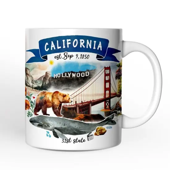 Artistic California State Themes and Landmarks {1}
