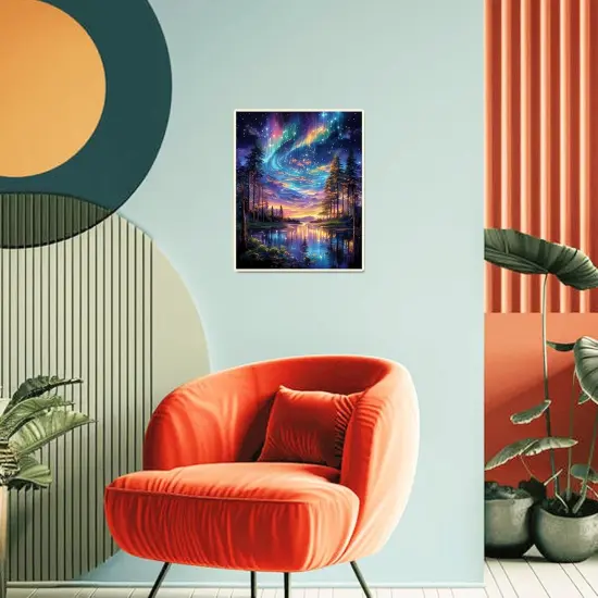 Starry Night Paint by Numbers Kit for Adults 16x20 Inch {3}