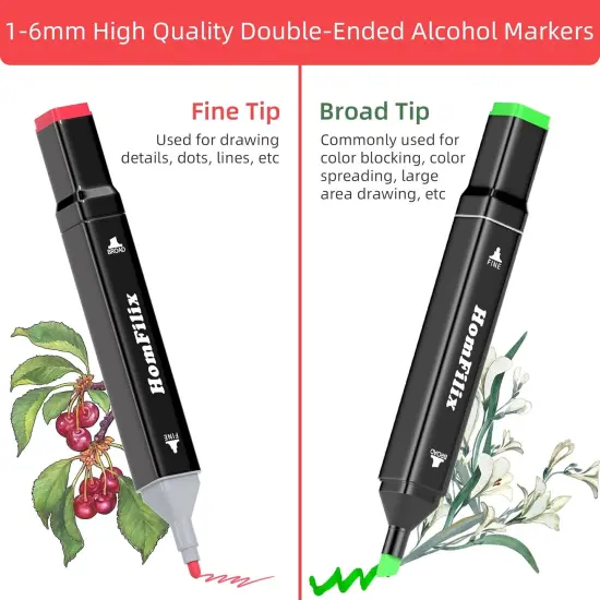 Alcohol Based Markers 48 Colors {4}