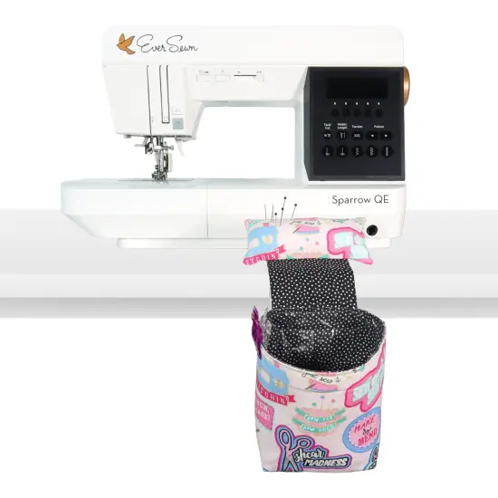 Crosscut Sewing Co.&reg; Pin Cushion & Thread Catcher Sewing Project Kit for Beginners with Fabric, Instructions and Video Sew cool {3}