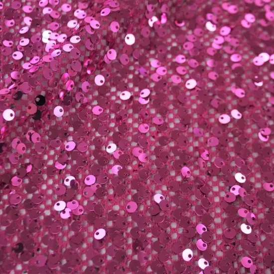 1 Yard Crescendo Stretch Netting Sequin Fabric 2-Way Stretch Flair Netting Sequin 56" Width Navy {4}