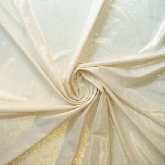 Sheen Foiled Spandex Fabric Kelly/Kelly {7}