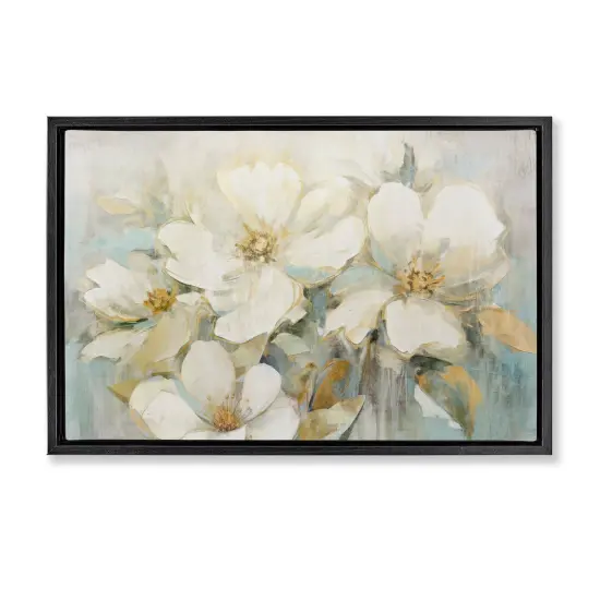 Stupell Industries Muted Charm Apple Blossoms Floating Frame By Andrea Haase {1}