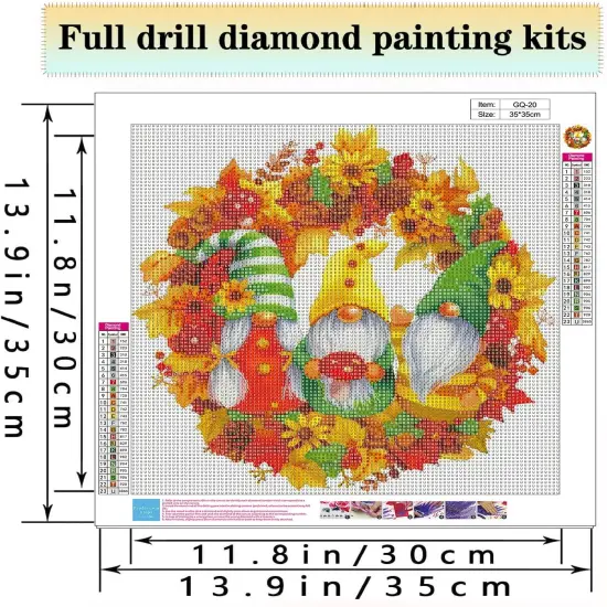 Fall Diamond Painting Kits for Beginners {2}