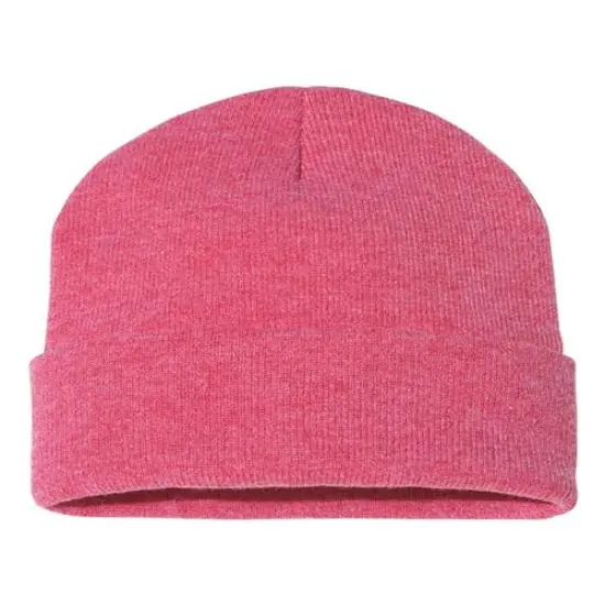 Sportsman&reg; Solid Cuffed Beanie Heather Red {1}