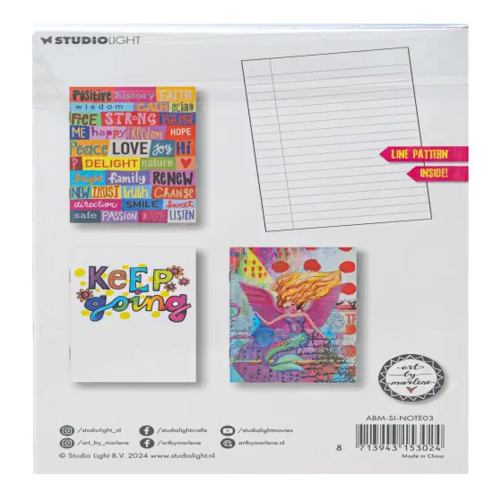 Art By Marlene Signature Collection Notebooks 3/Pkg-Nr. 03, Notebooks {3}