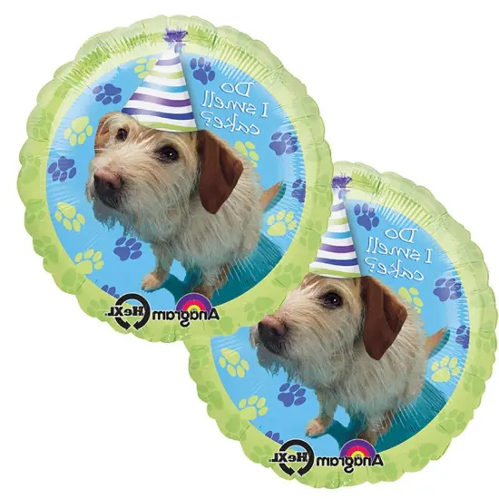 Party Pups Birthday Foil Balloon Round 18" Puppy Theme {3}