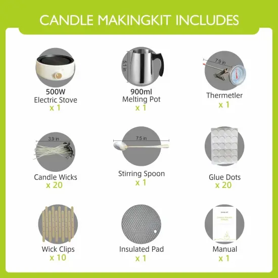 Candle Making kit with Wax Melter {2}