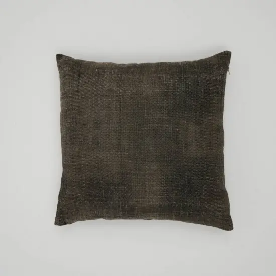 Reversible Weave Stripe Throw Pillow 20" x 20" &ndash; Handcrafted Textured Decorative Cushion {5}