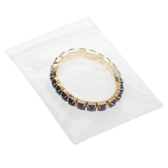 100 Pack Clear Plastic Bags for Jewelry, Earrings, Necklaces, Mini Resealable Bags for Small Business (3.5 x 5.15 In) {4}