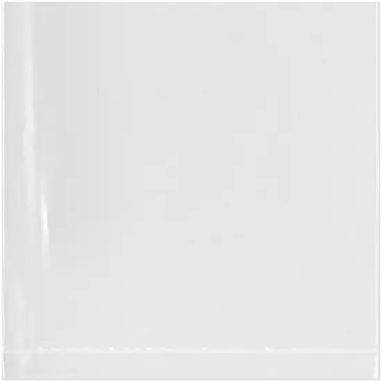 Plymor 3" x 3", 1.5 Mil Flat Open Clear Plastic Poly Bags {1}