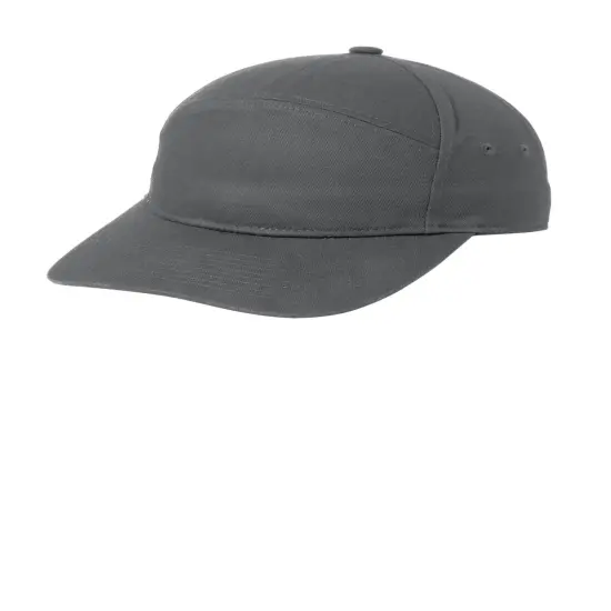 Port Authority&reg; 7-Panel Cap Grey Steel {1}