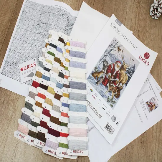 The Forest Friends BU5022L Counted Cross-Stitch Kit {2}