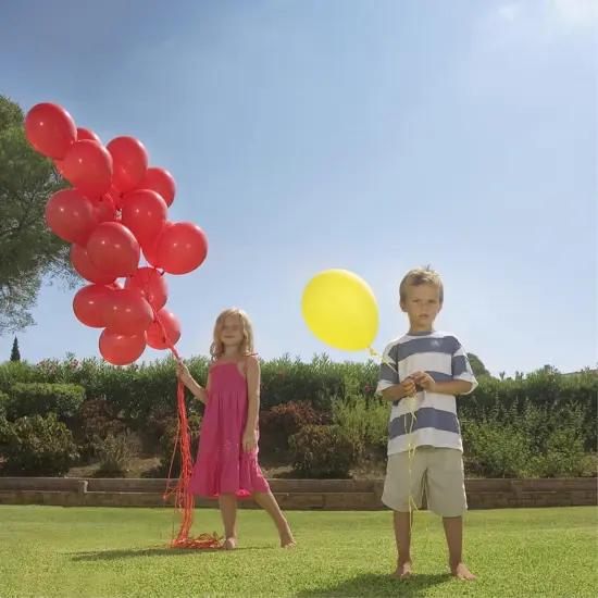 12 inch Red Latex Balloons, 60 pcs Thick Red Balloons for Party Decorations {4}