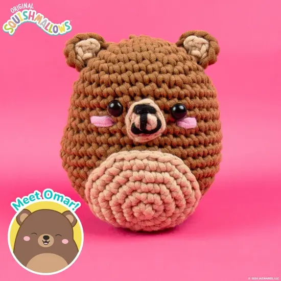 Original Omar The Bear Crochet Kit {2}