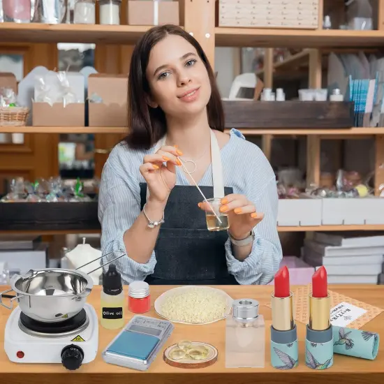 10Lb Organic White Beeswax Pellets - Beeswax for Candle Making Triple Filtered Candle Wax for DIY Cream, Lip Balms, Lotions, and Soap Making Supplies, Cosmetic Grade Easy Melt Pure and Natural BeesWax {2}