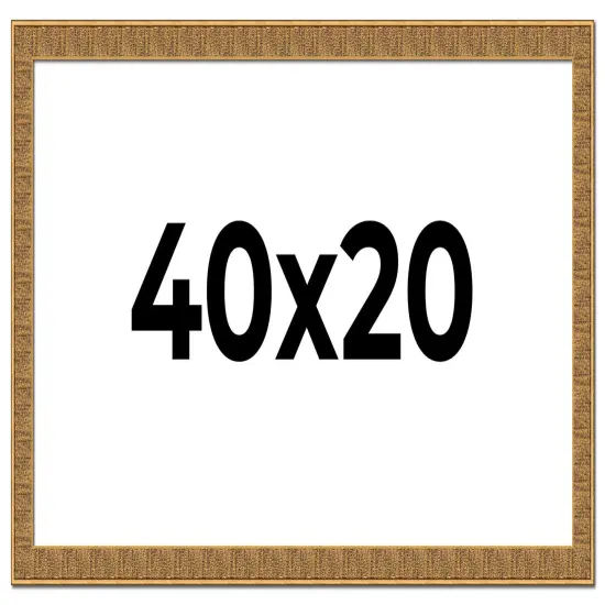 Panoramic Sculpted Black Picture Frame - UV Acrylic, Foam Board Backing, Hanging Hardware {1}