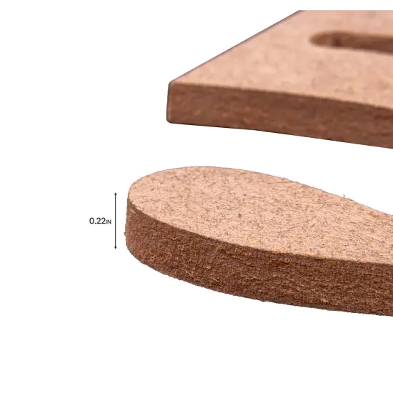 Little Birdie MDF Number 4" 1/Pkg-5 {5}