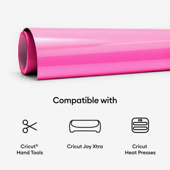Cricut Joy Xtra Smart Iron on, Pink - 9.5 in x 4 ft(1) {2}