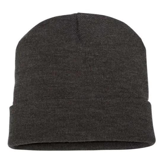 YP Classics&reg; Cuffed Beanie Warm & Stylish Fit Dark Grey {2}