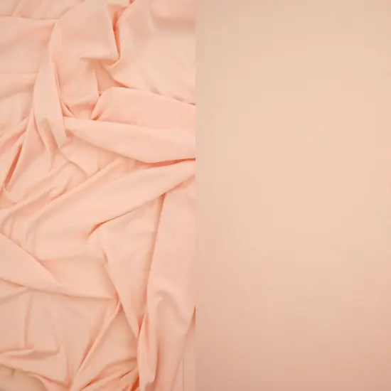 Venecia Solid Fabric 1 Yard Soft Stretch Flowy Drape 58/60" Wide PALE PINK {5}