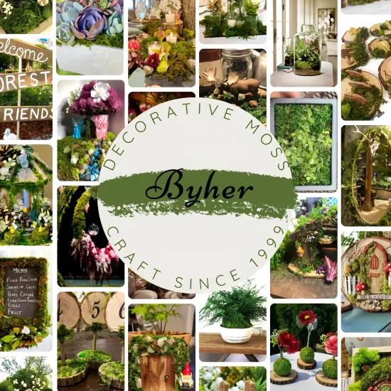 Large Capacity Fake Moss for Plants Indoor, Fresh Green Moss for Potted Plants Craft Moss for Home & Office Decor Fairy Garden Decoration {5}