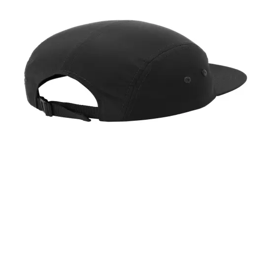 Port Authority&reg; Poly Camper Cap Black {2}