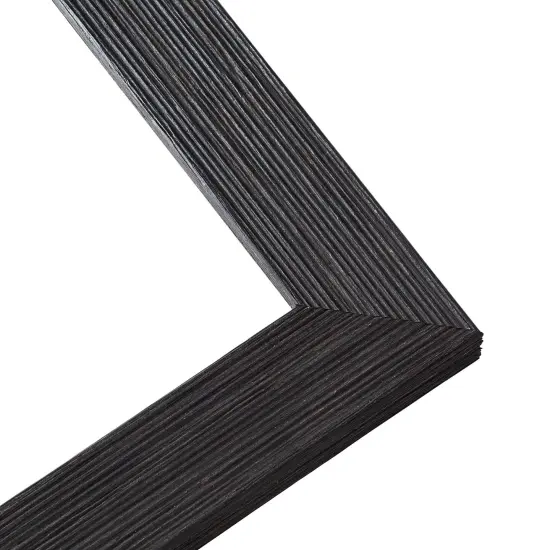 Panoramic Contemporary Black Picture Frame - UV Acrylic, Foam Board Backing, Hanging Hardware {4}