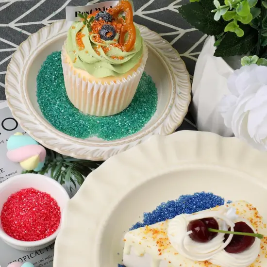 Black Sanding Sugar Sprinkles, 4.6 oz Edible Sparkling Sugar Crystals {3}