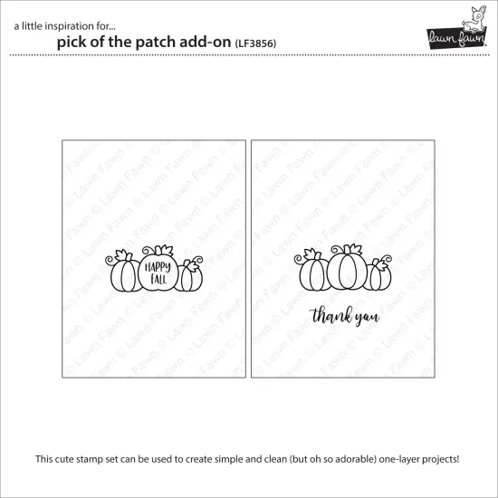Lawn Fawn Clear Stamps-Pick of the Patch {6}