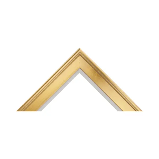 Creative Mark Elegant Plein Aire Gold Frame with Linen Liner |Ornate Picture Frames | High-End Open-Back Frame | Vintage Photo Frame | Gessoed Wood | 3-inch Wide Moulding | No Glass or Backing {4}