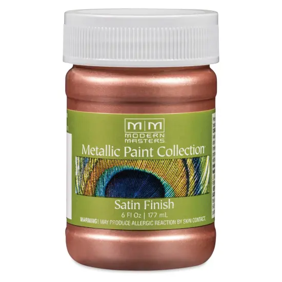 Modern Masters Metallic Paint - Rose Gold, 177 ml jar {1}