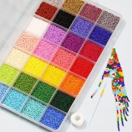 2mm Round 12/0 Seed Beads About 20000pcs in Box {3}