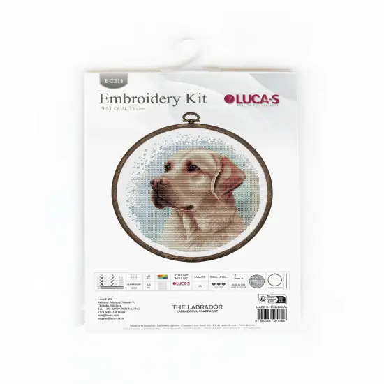 The Labrador BC211l Counted Cross-Stitch Kit {2}
