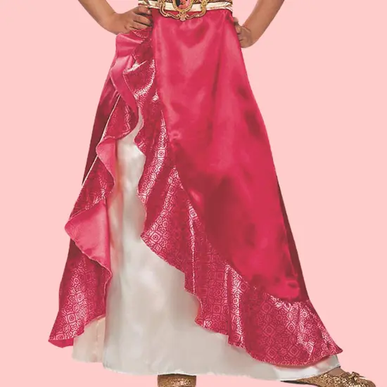 Girl&rsquo;s Princess Elena Costume Disney Halloween Dress {5}