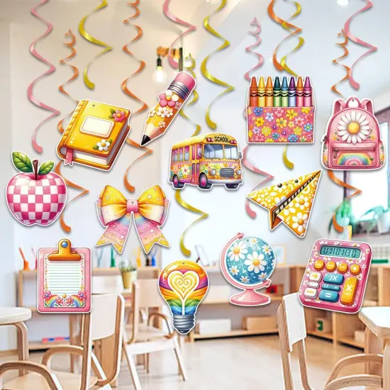 24PCS Back to School Decorations {2}